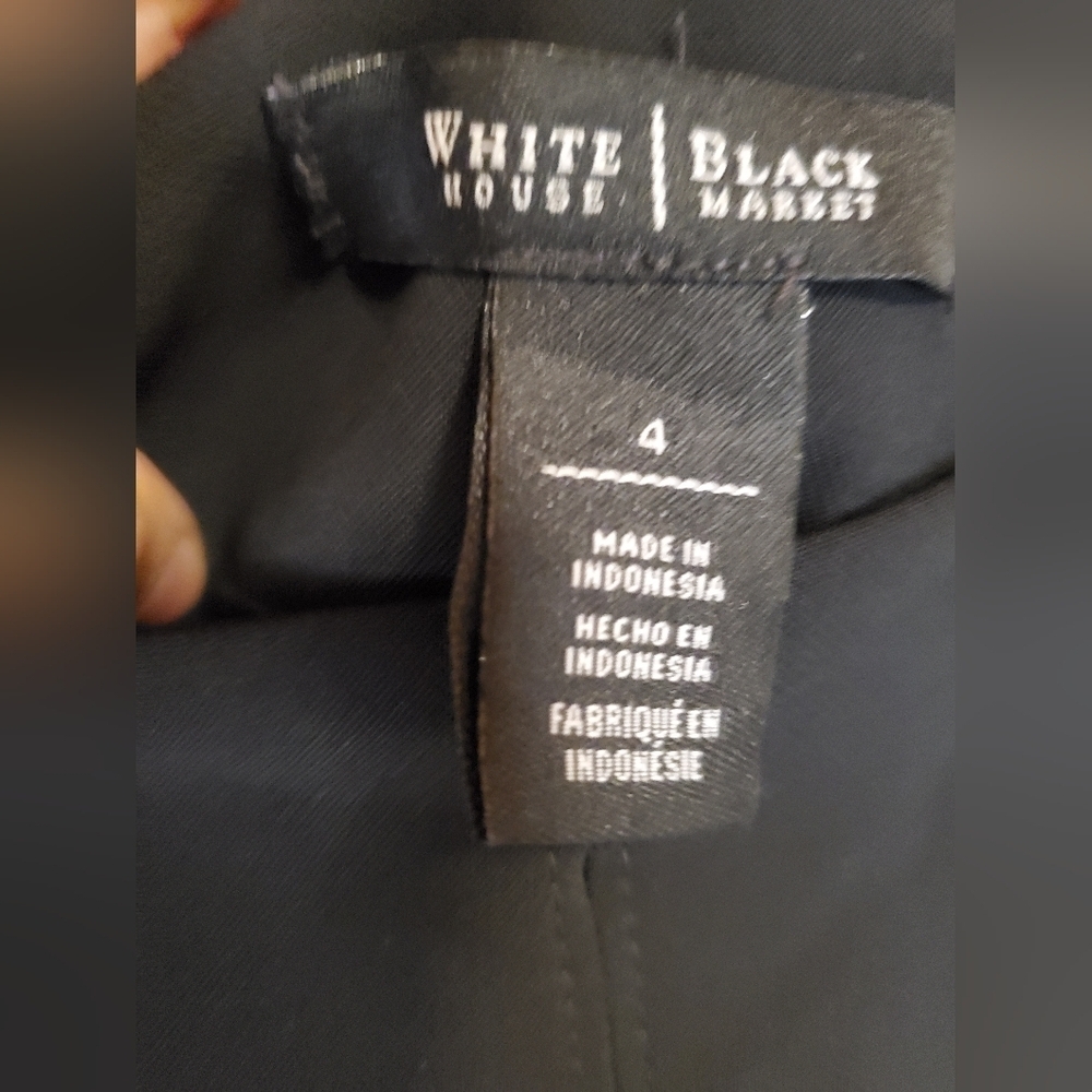 Black Pleated Mini Skirt WHBM - Picture 2 of 5
